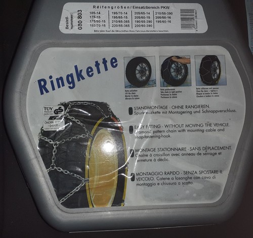 Schneeketten pkw ringkette - ,