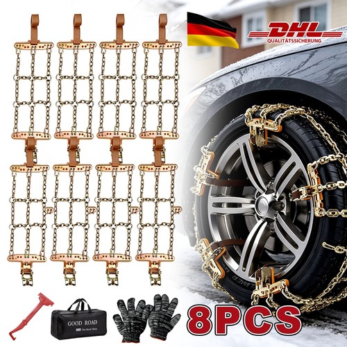 Auto schneeketten - 8x,