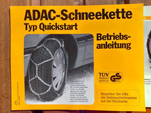 Schneeketten paar für pkw - 1,